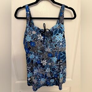 Hanna Nikole Women’s Tankini Bathing Suit Top Plus Size Swimwear